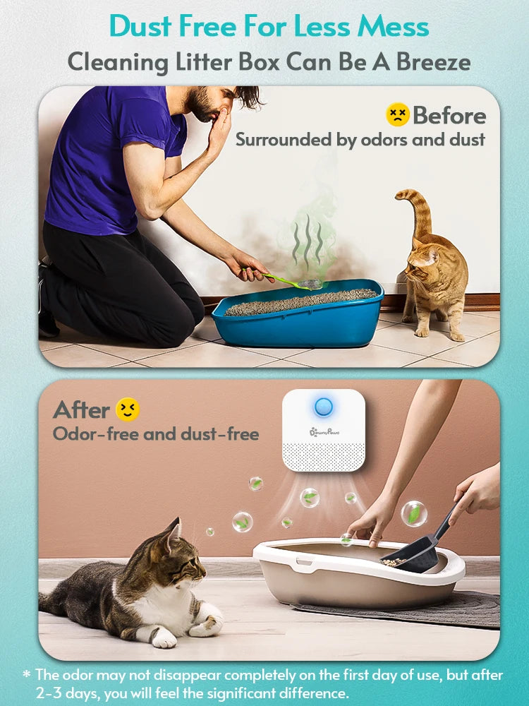 Litter Box Deodoriser & Air Purifier